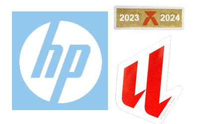 La Liga 24-25 Badge&23-24 La Liga Champion&HP Sponsor